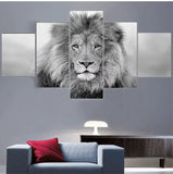 Tableau Lion Design Foudroyant
