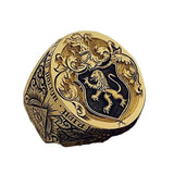 Bague Chevalière Lion couleur argent
