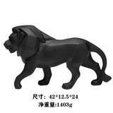Statue Lion Moderne