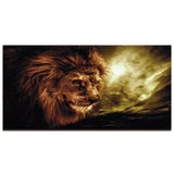 Toile Lion Apocalypse