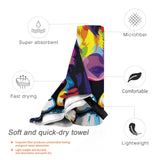 Serviette de Plage Lion Multicolore