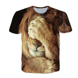T-Shirt Lion Galaxie