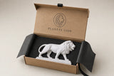 Statue Lion Africain Blanc — ce que vous allez recevoir