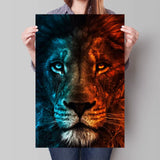 Toile Lion Puissance Astrale