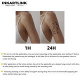 Tatouage Temporaire Lion Aquarelle