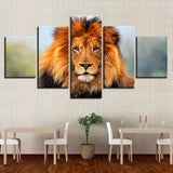 Tableau Lion Lion Couleur Or