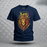T-Shirt Lion Zodiaque Bicolore