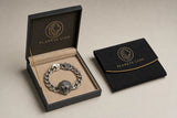 Bracelet Lion Chaîne Argentée — ce que vous allez recevoir