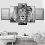 Tableau Lion Design Foudroyant
