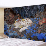 Toile Lion Géant