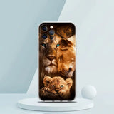Coque iPhone Lion Couleurs Astrales