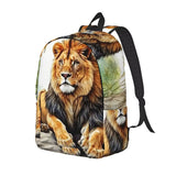 Sac à dos Lion en forêt