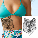 Tatouage Temporaire Lion Amical