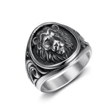 Bague Tête de Lion Zircon