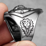 Bague Tête de Lion Royale