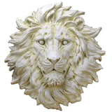 Tête de Lion Murale Rugissement Perçant