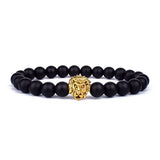 Bracelet Lion Or Jaune Ancien