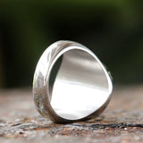 Bague Tête de Lion Acier 3D