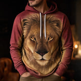 Sweat Lion Douceur Crépusculaire porté
