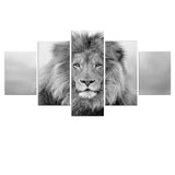 Tableau Lion Design Foudroyant