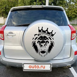 Stickers Lion Couronne