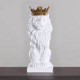 Statuette Lion Blanc