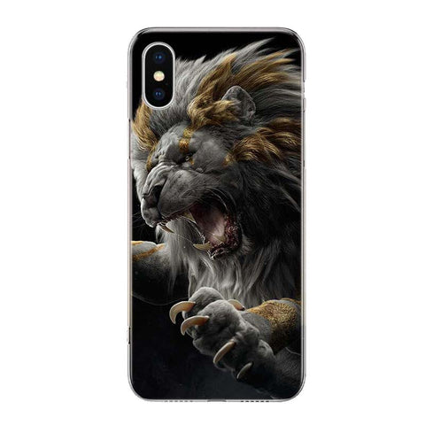 Coque Iphone Lion Puissance Légendaire