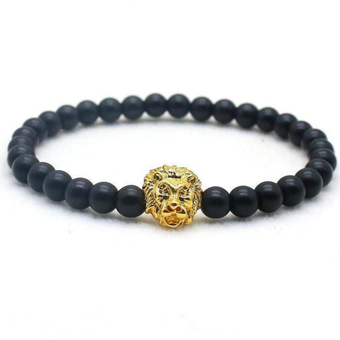 bracelet perle noir