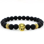 bracelet perle lion