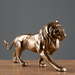 Statuette Lion Gracieux