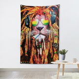 Drapeau Lion Dreadlocks