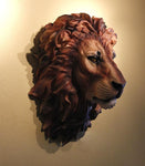 Decoration Tete de Lion Murale