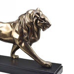 Statue Lion en cuivre