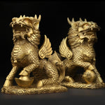 Statuettes Lions Chinois