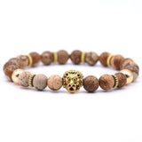 Bracelet Lion Jaspe Paysage