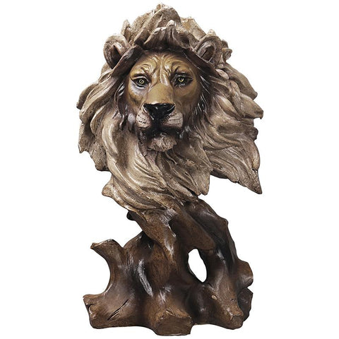 Statue Lion Portrait