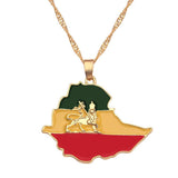 Pendentif lion ethiopie