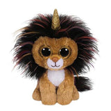 Peluche Lion Corne de Licorne