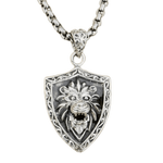 Pendentif Lion Bouclier