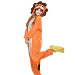 Pyjama femme Lion Orange