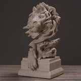 Statuette Lion des Sables