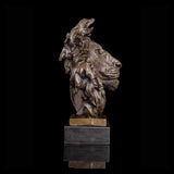 Statuette Lion Bronze