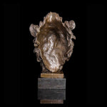 Statue Lion<br> en Bronze