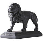 Statue Lion Africain Noir