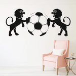Stickers Lion Ballon de Football