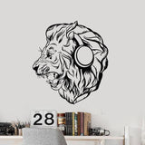 Stickers Lion Casque