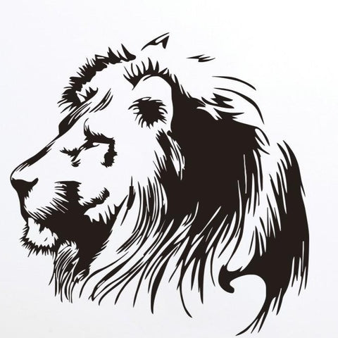 Stickers Lion Grand Roi