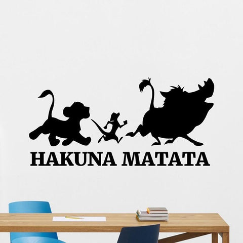 Stickers Roi Lion Hakuna Matata