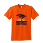 T-shirt Lion Ba Sowenya Mamabeatsebabah orange