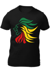 T-Shirt Lion Design Rasta